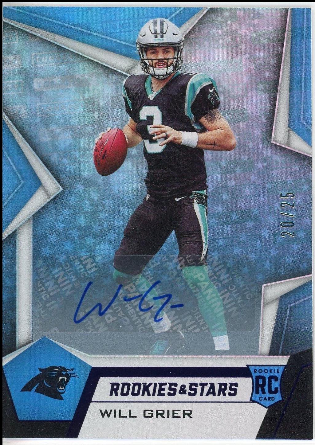 Will Grier [Longevity Signature Purple] #101
