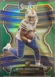 Devin Singletary [Green Prizm] #18