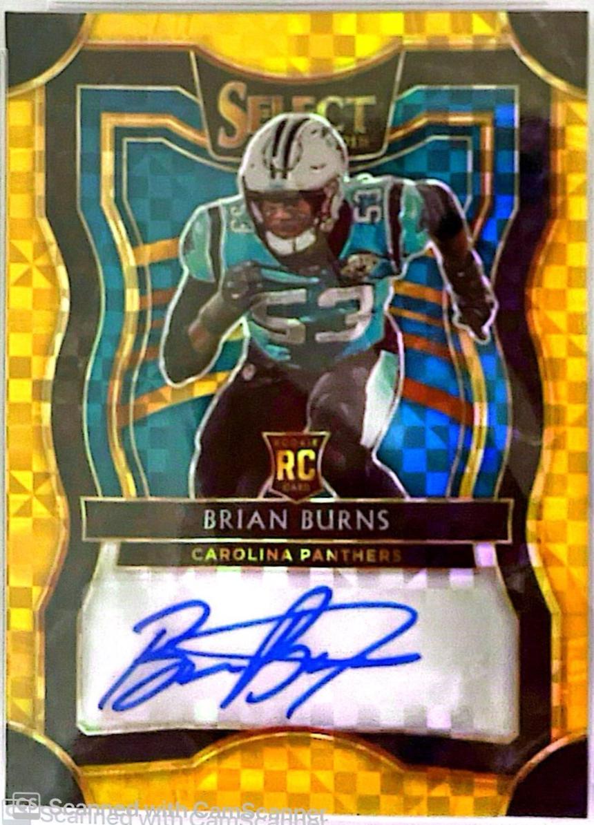 Brian Burns [Gold] #RS-23