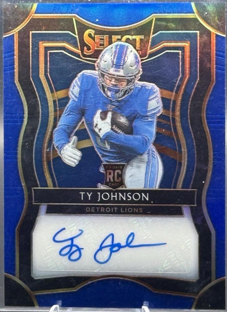 Ty Johnson [Blue] #RS-25