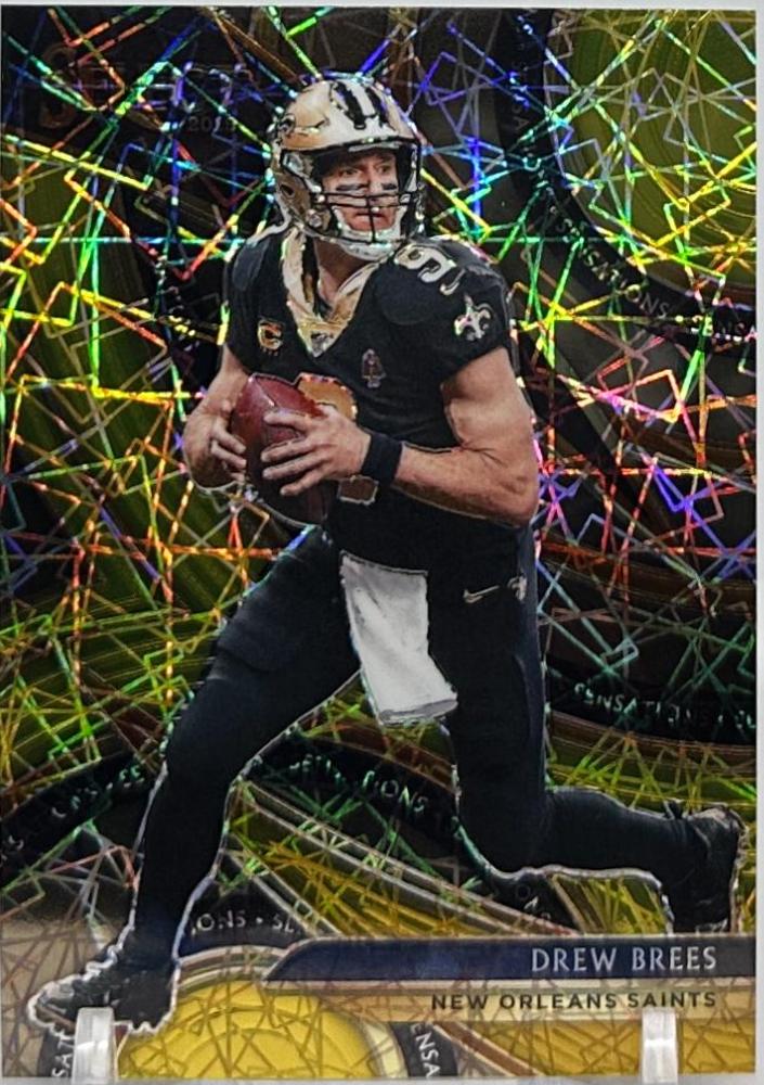 Drew Brees [Gold Prizm] #18