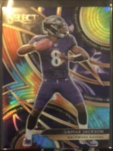 Lamar Jackson [Tie Dye Prizm] #7