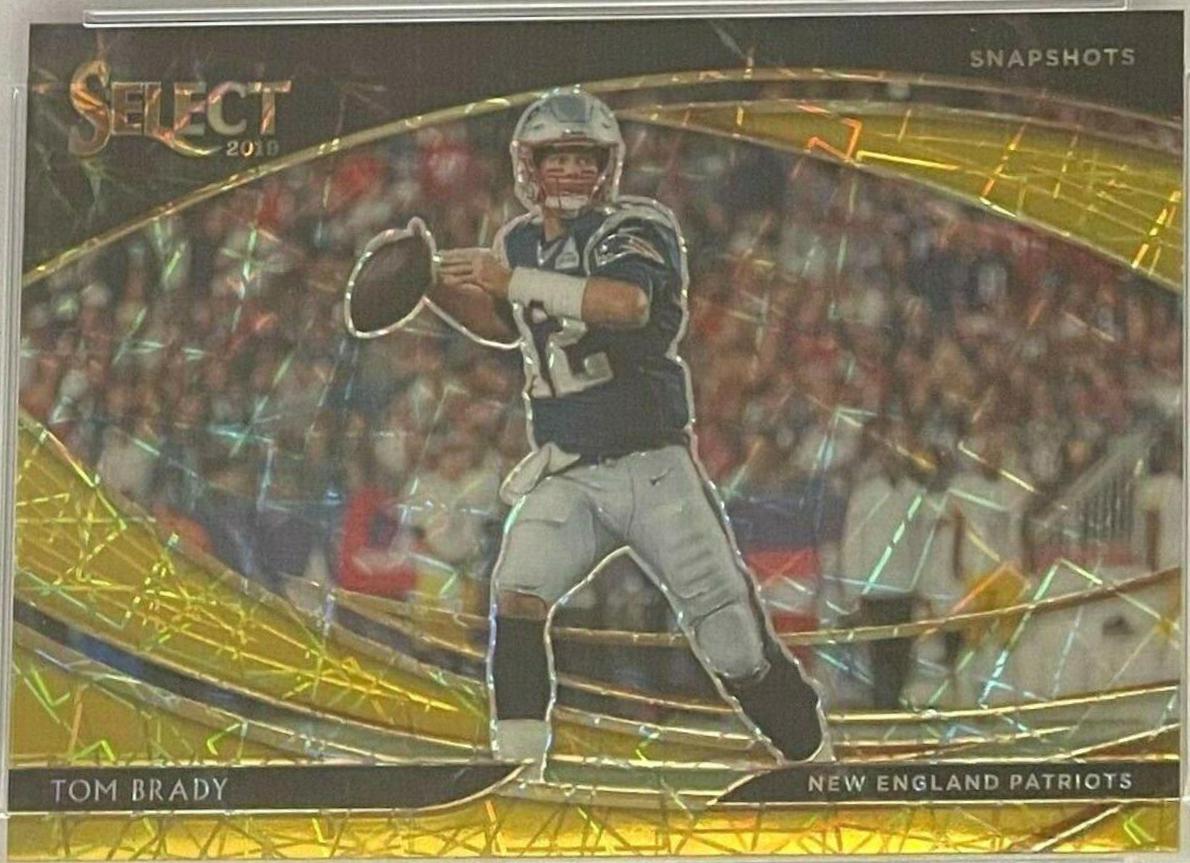 Tom Brady [Gold Prizm] #1