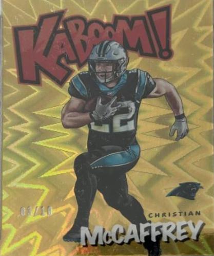 Christian McCaffrey [Gold] #K-CM