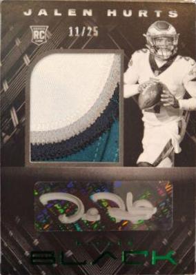 Jalen Hurts [Patch Autograph Emerald] #207