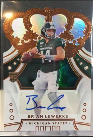 Brian Lewerke [Signature] #90
