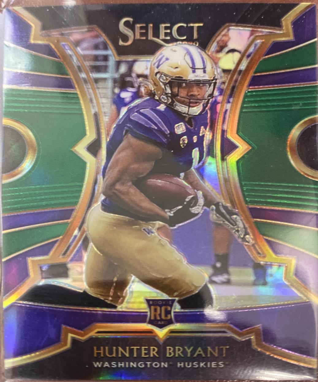 Hunter Bryant [Green Prizm] #9