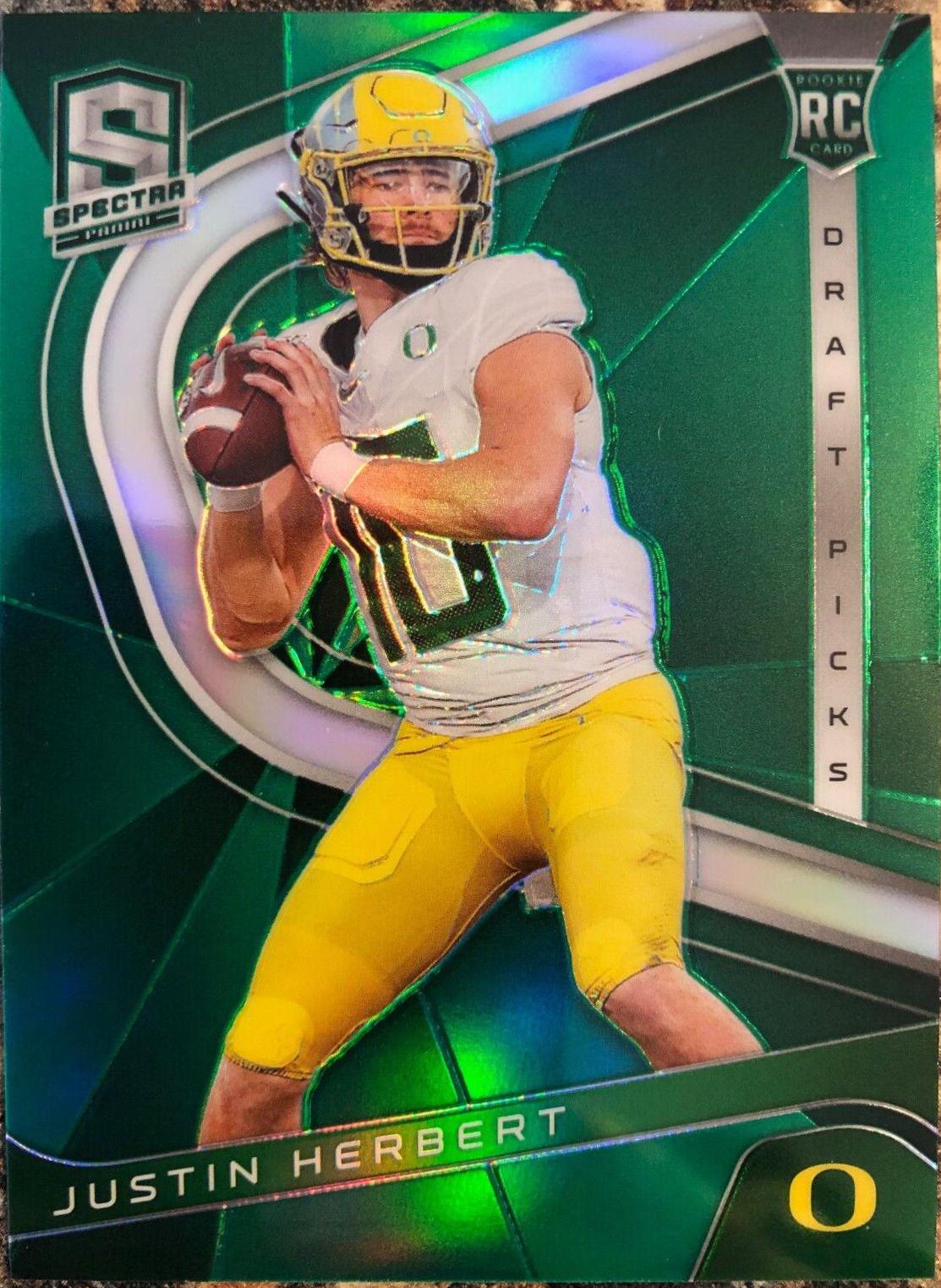 Justin Herbert [Green Prizm] #4
