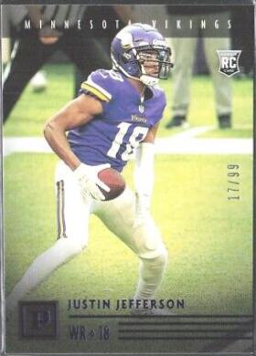 Justin Jefferson [Blue] #PA-23