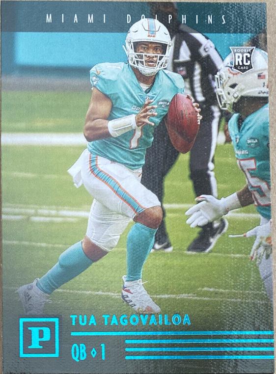 Tua Tagovailoa [Teal] #PA-2