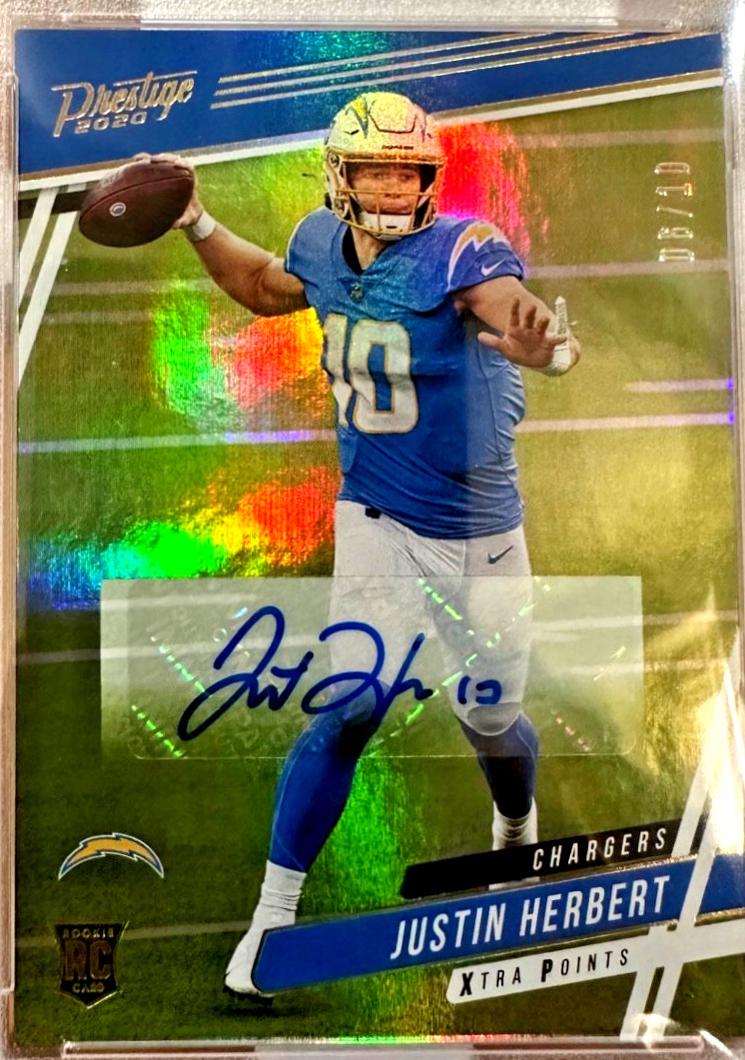 Justin Herbert [Signature Gold] #303