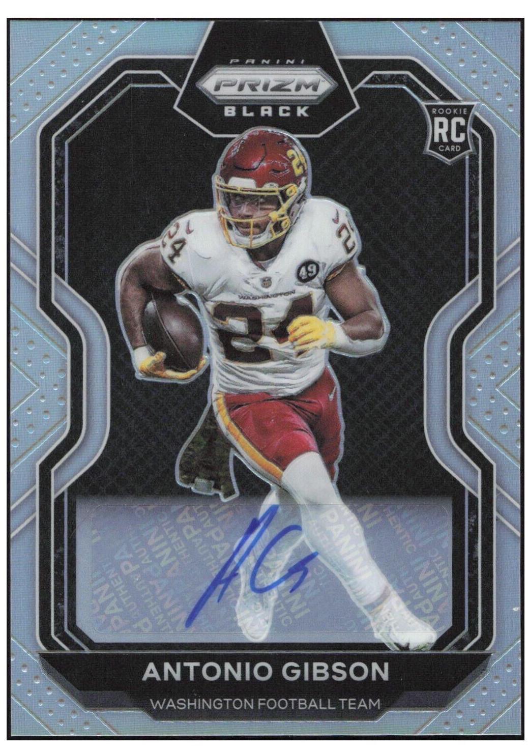 Antonio Gibson [Signature] #PB-18