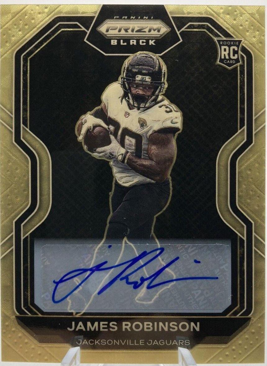James Robinson [Gold Vinyl Signature] #PB-16