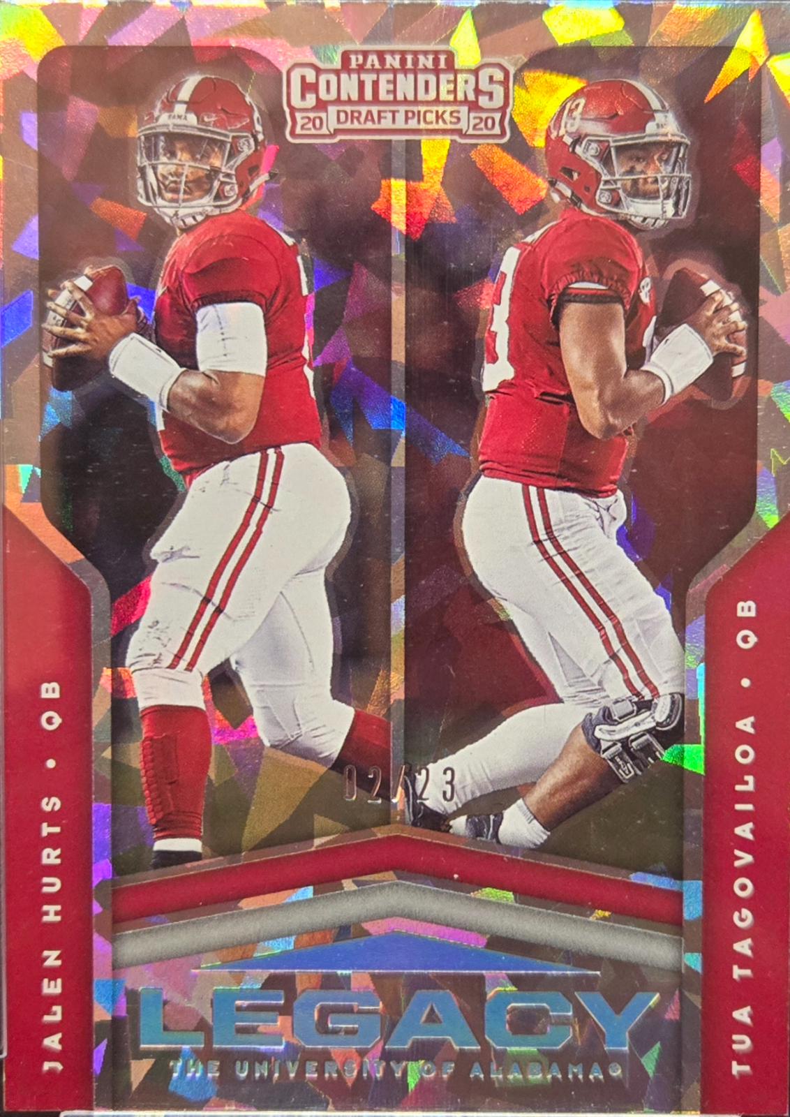 Jalen Hurts/Tua Tagovailoa [Cracked Ice] #8
