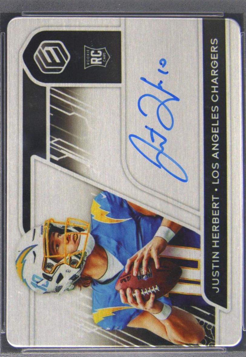 Justin Herbert [Signature] #121