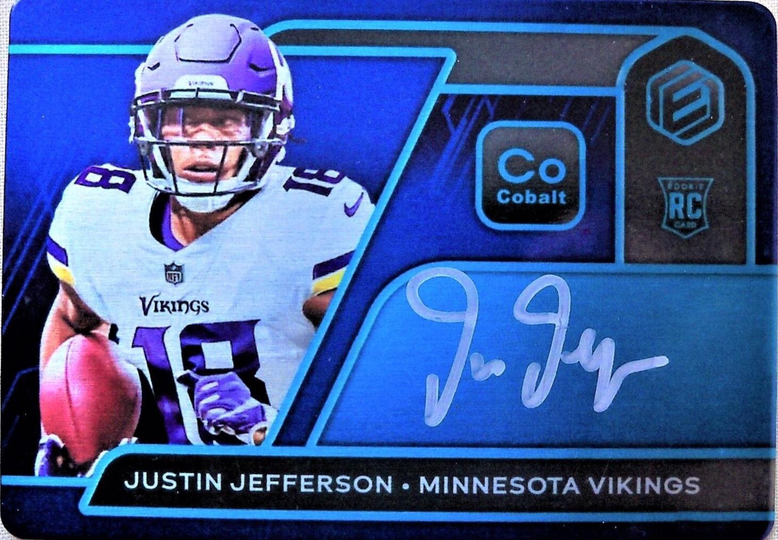 Justin Jefferson [Signature Cobalt] #132