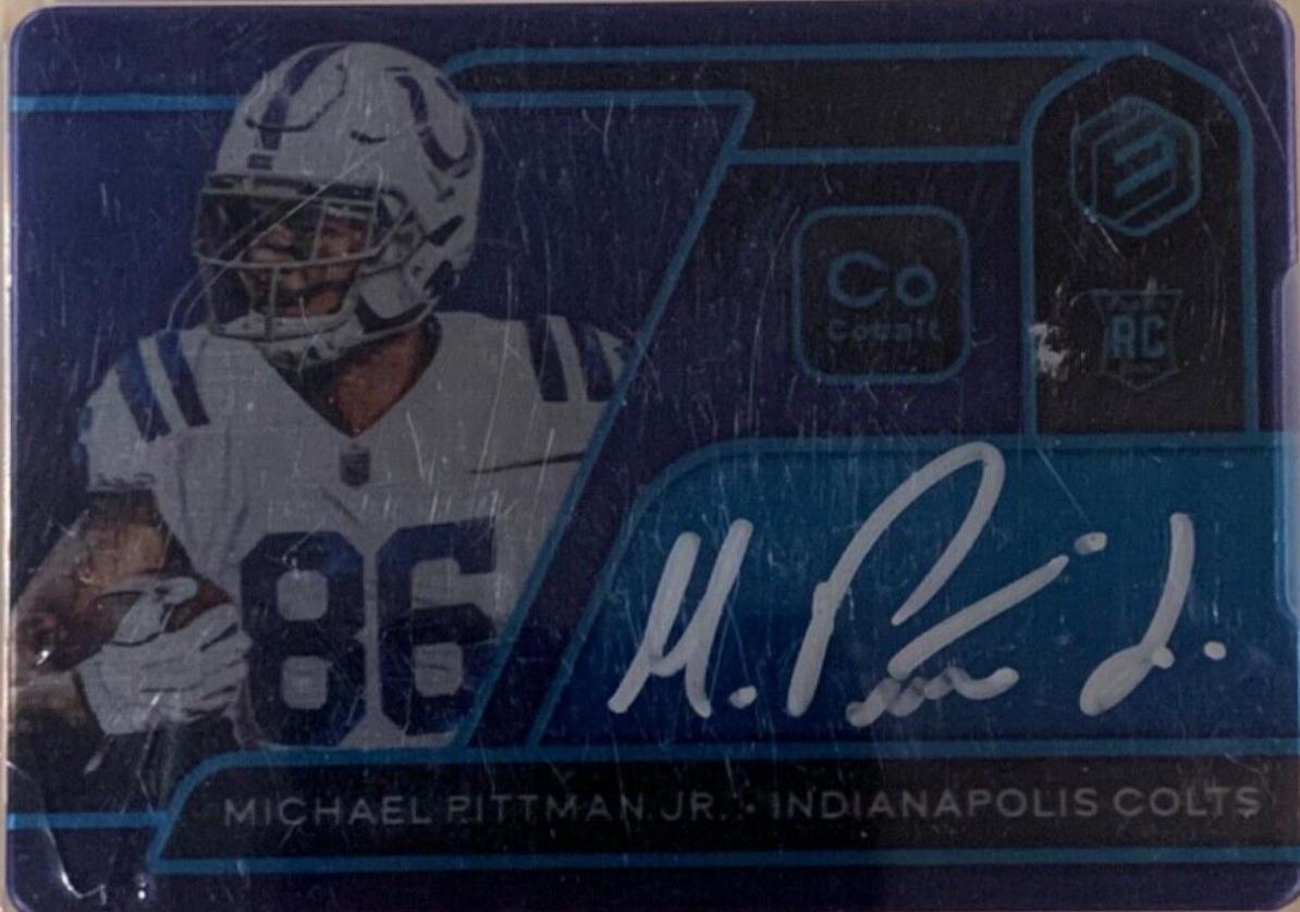 Michael Pittman Jr. [Signature Cobalt] #140