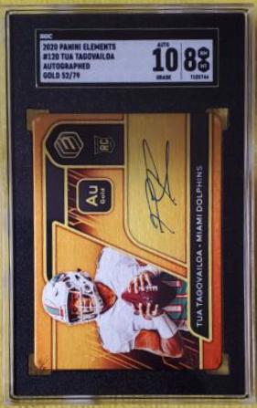 Tua Tagovailoa [Signature Gold] #120