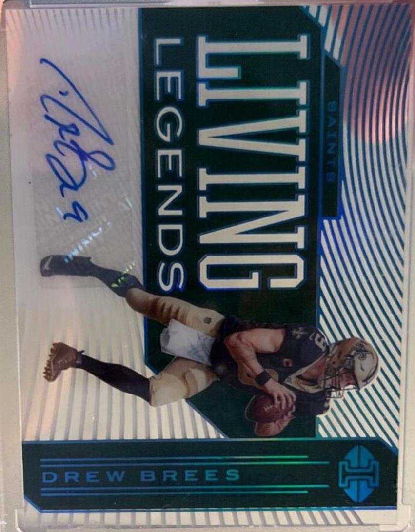 Drew Brees [Autograph Green] #LL6