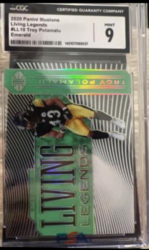 Troy Polamalu [Emerald] #LL10