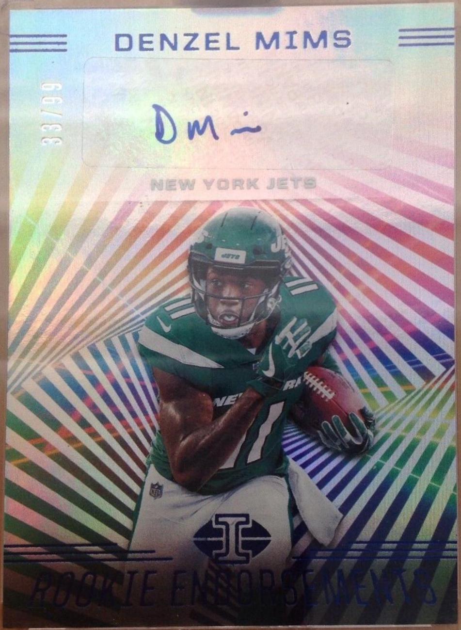 Denzel Mims [Blue] #RE20