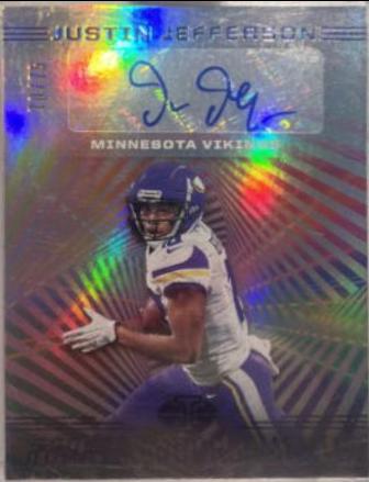 Justin Jefferson [Blue] #RE18