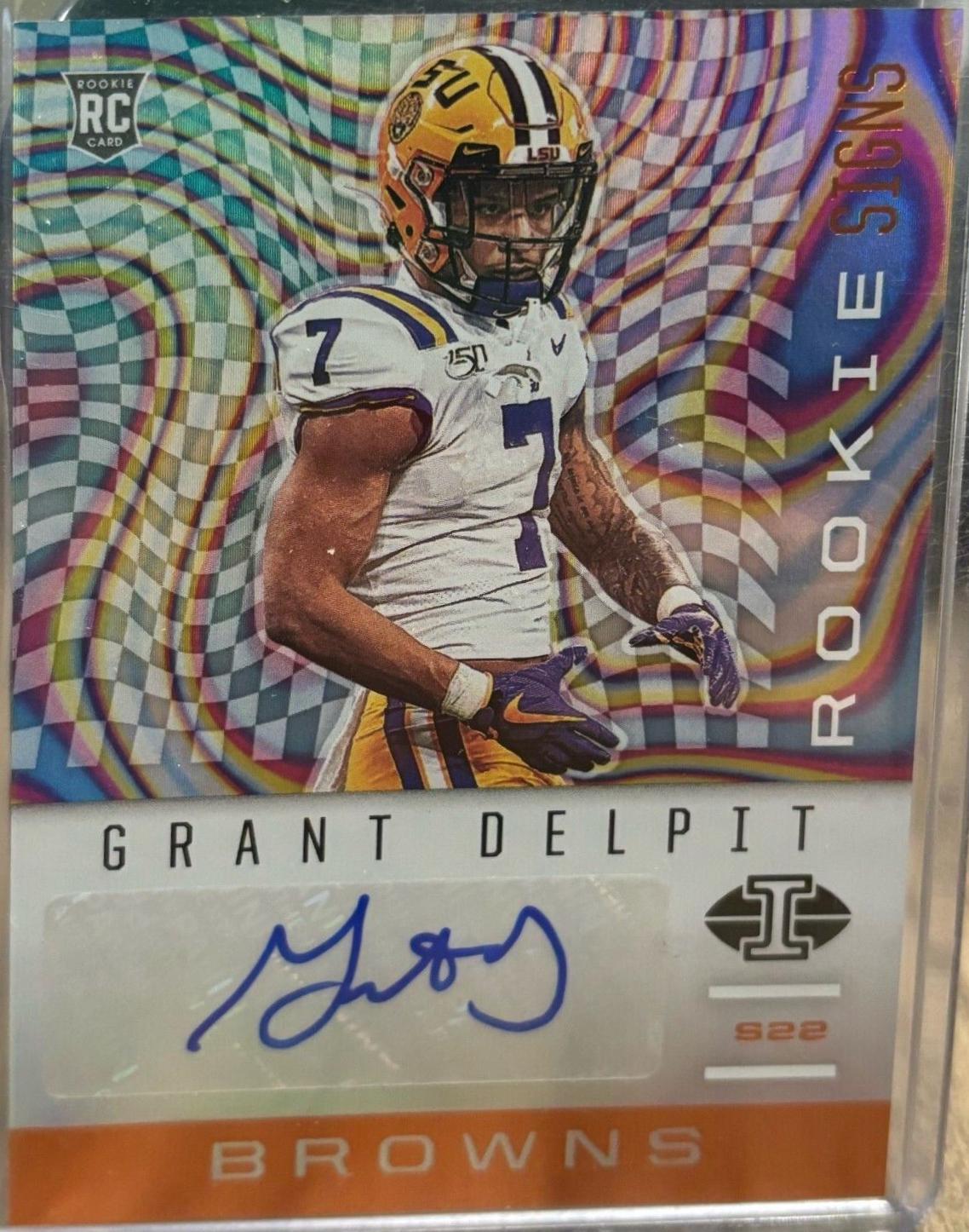 Grant Delpit [Orange] #RS29