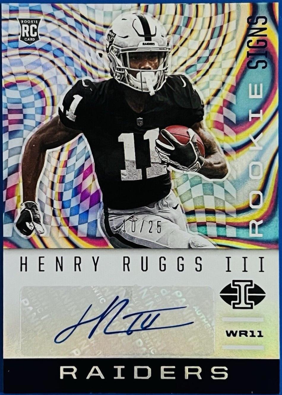 Henry Ruggs III [Blue] #RS6