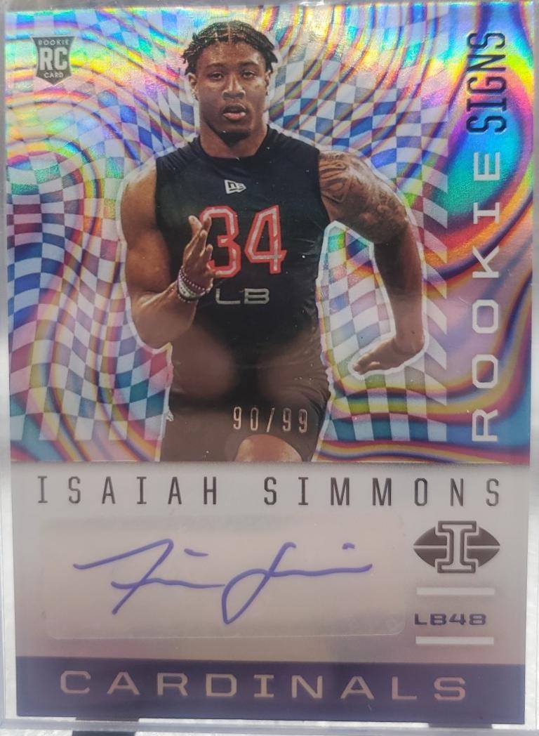 Isaiah Simmons [Blue] #RS24