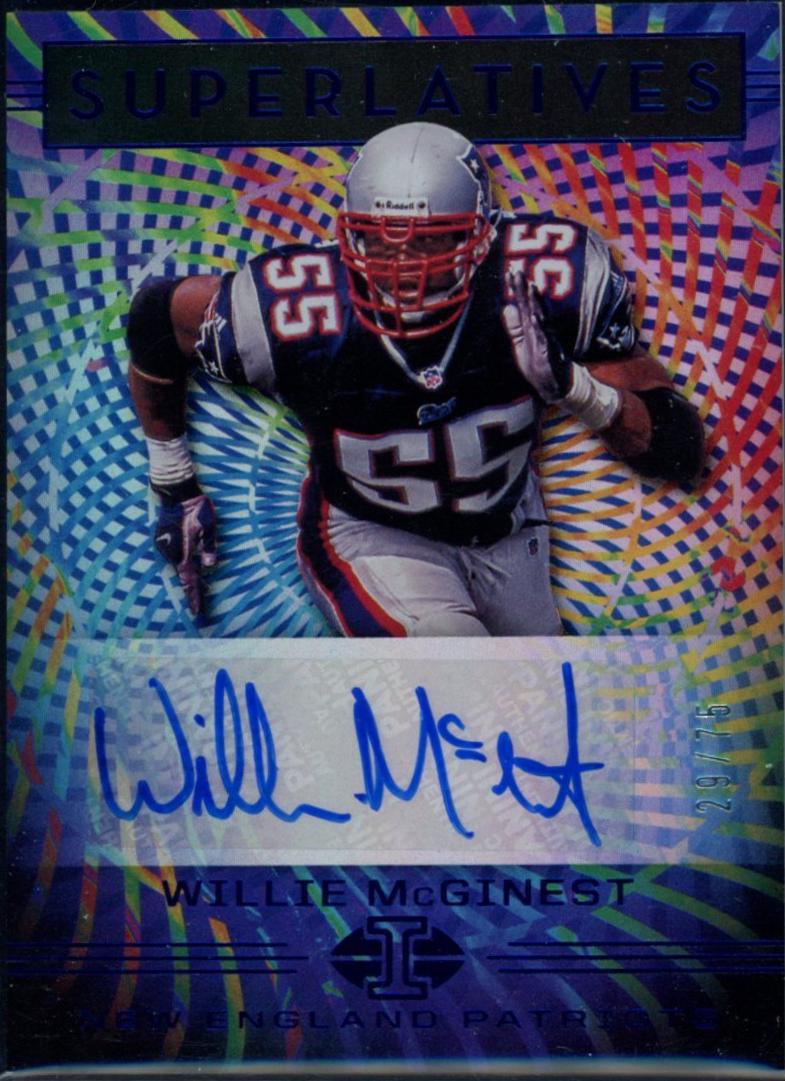 Willie McGinest [Blue] #SU38