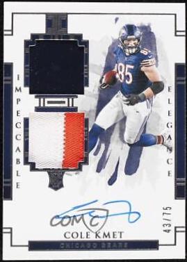 Cole Kmet [Silver Autograph] #132