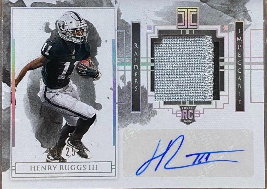 Henry Ruggs III [Silver Autograph] #108