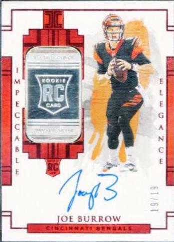 Joe Burrow [Silver Autograph] #101