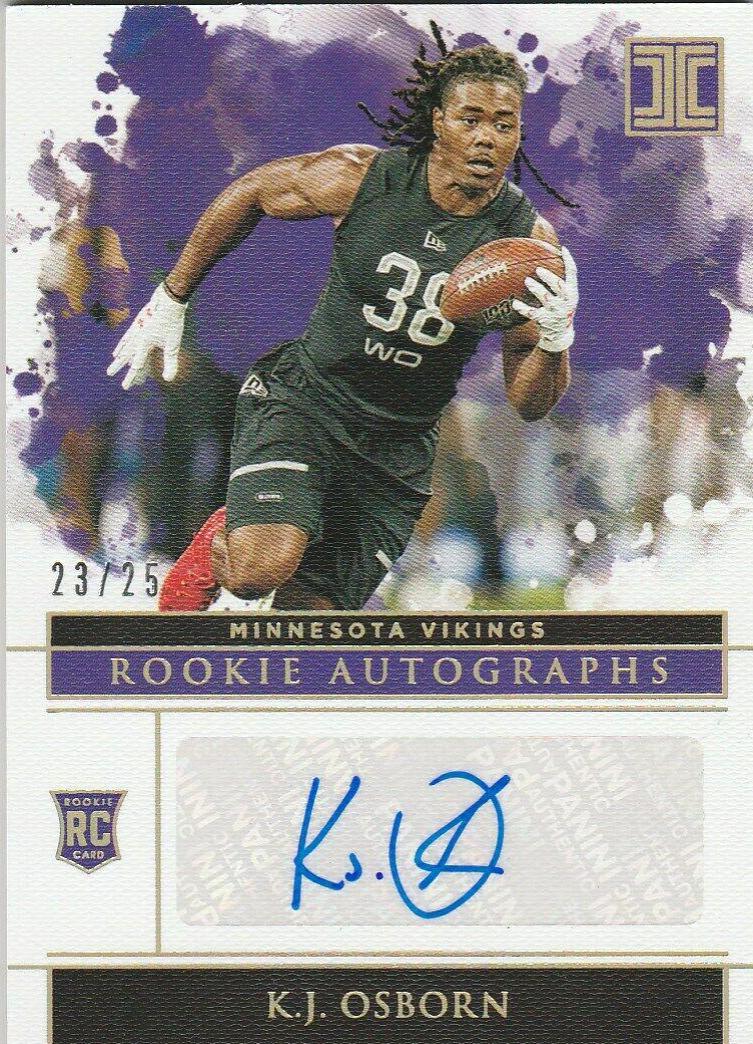 K.J. Osborn [Autograph Gold] #172
