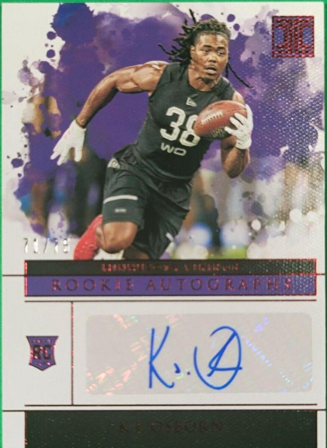 K.J. Osborn [Autograph Red] #172