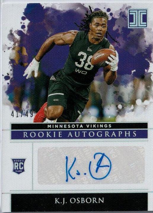 K.J. Osborn [Autograph Silver] #172