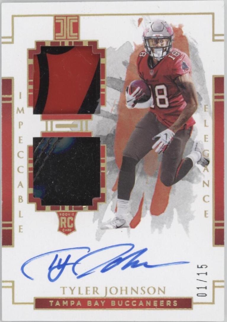 Tyler Johnson [Helmet, Patch Autograph Glove] #142