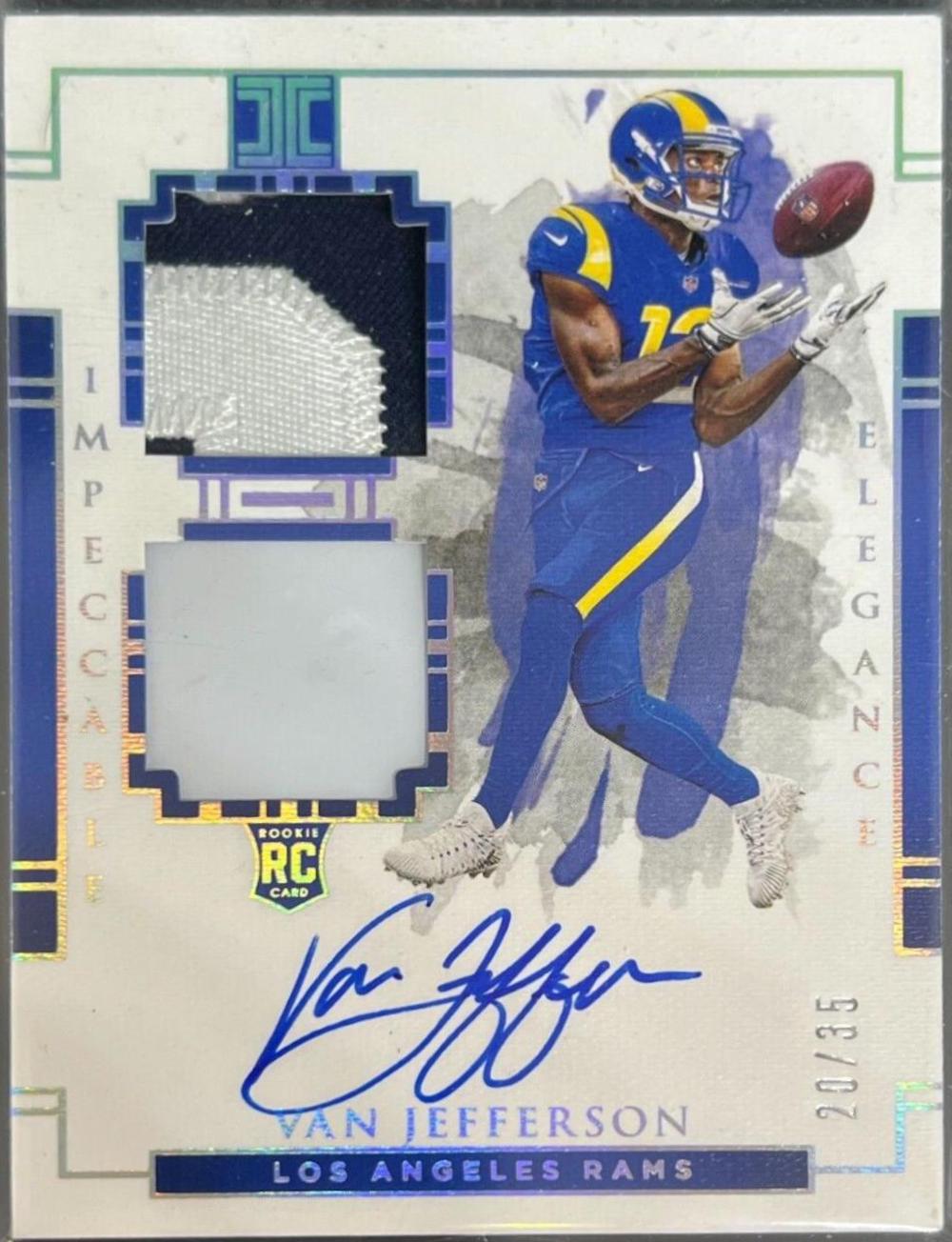 Van Jefferson [Silver Autograph] #126