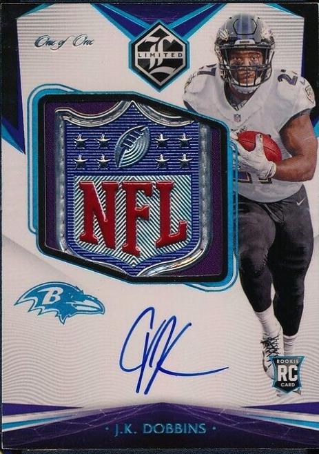 J. K. Dobbins [Patch Autograph Sapphire] #154