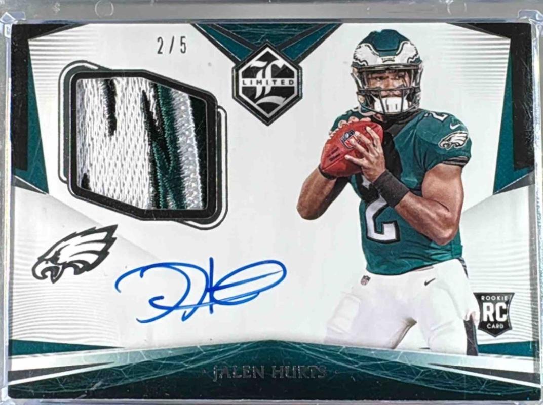 Jalen Hurts [Patch Autograph Silver] #114
