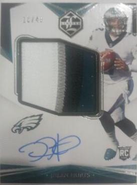 Jalen Hurts [Patch Autograph Silver] #156