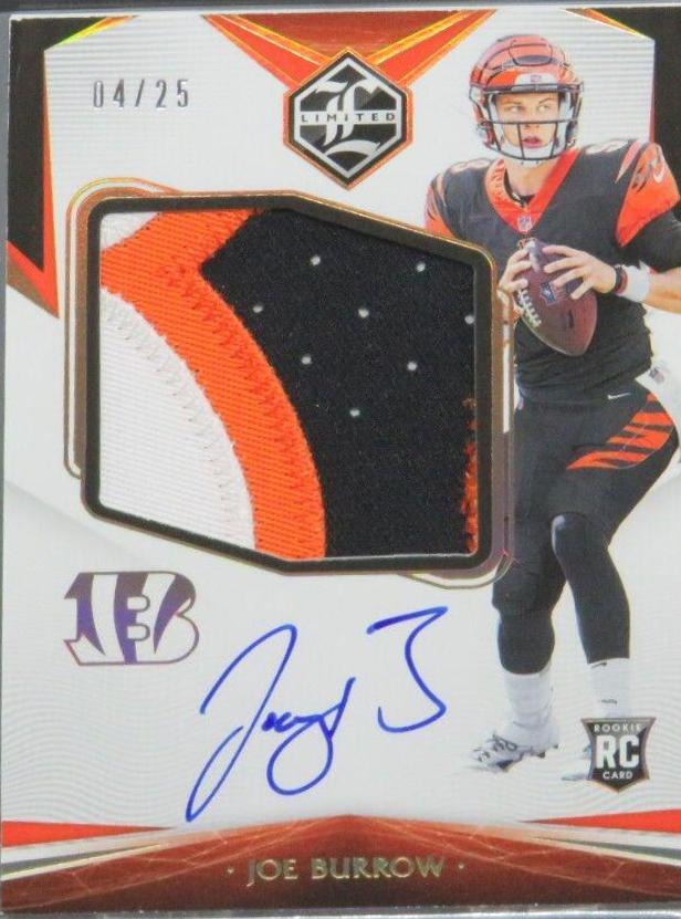 Joe Burrow [Patch Autograph Amethyst] #101