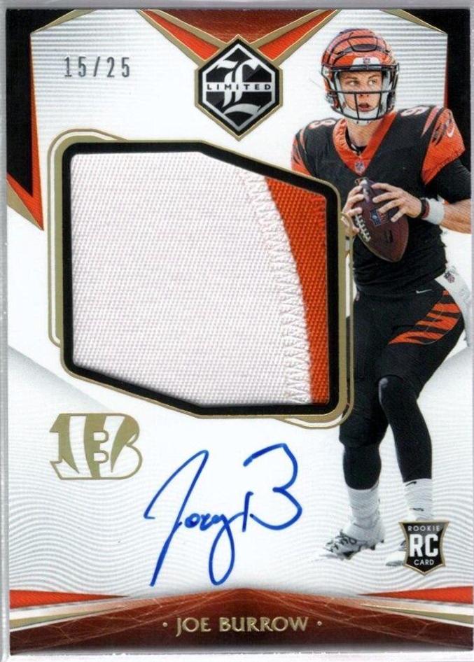 Joe Burrow [Patch Autograph Gold] #143