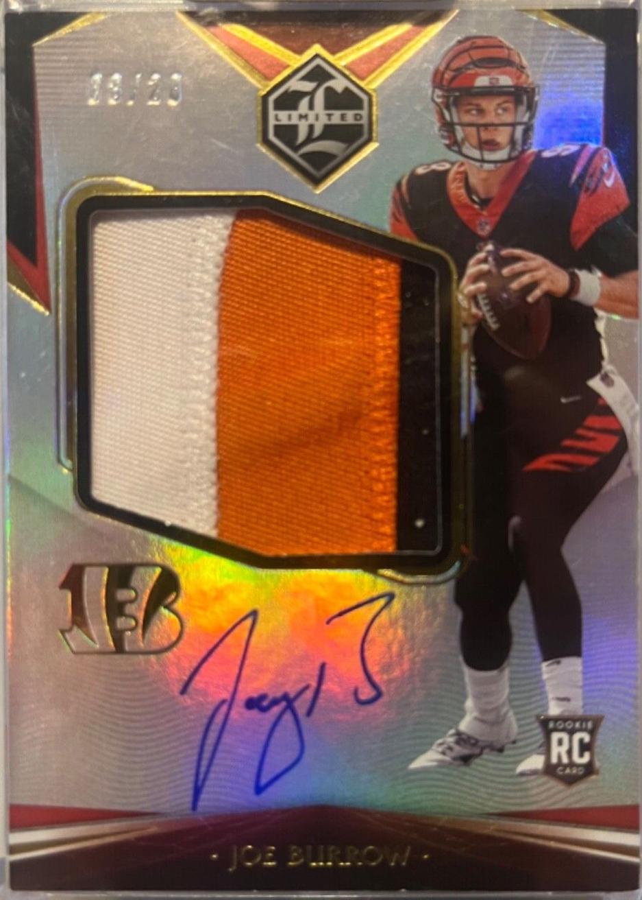 Joe Burrow [Patch Autograph Holographic] #143