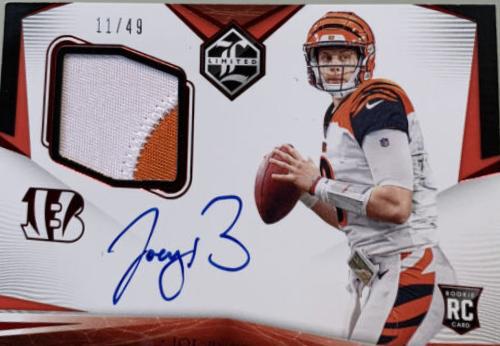 Joe Burrow [Patch Autograph Ruby] #101