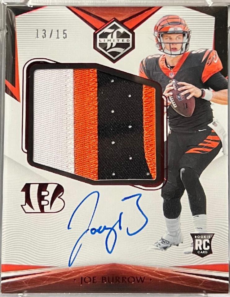Joe Burrow [Patch Autograph Ruby] #143