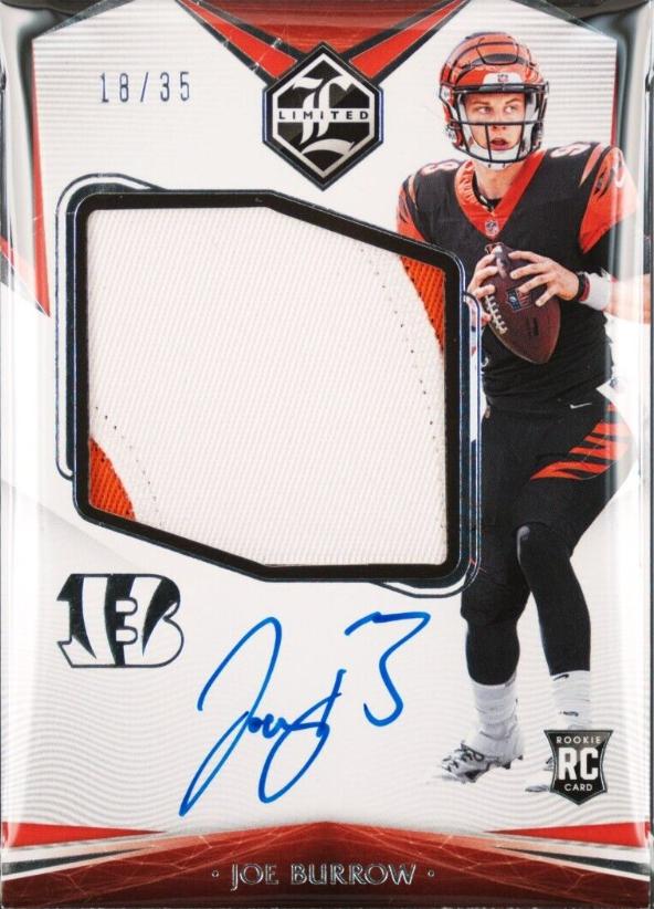 Joe Burrow [Patch Autograph Silver] #143