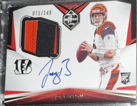 Joe Burrow [Patch Autograph] #101