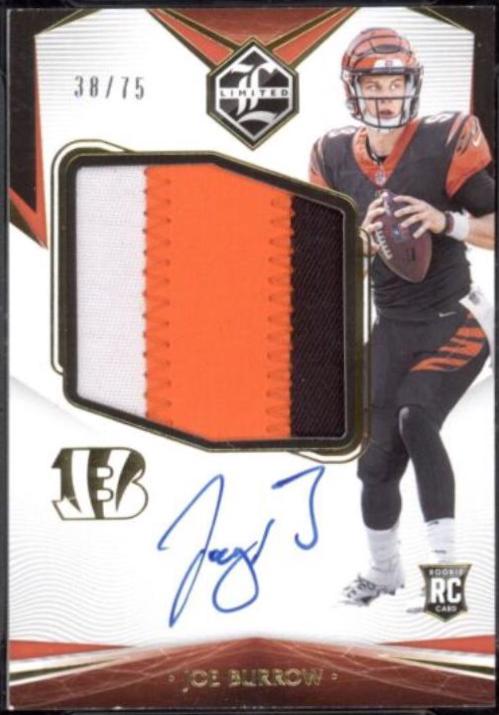 Joe Burrow [Patch Autograph] #143
