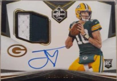 Jordan Love [Patch Autograph Sapphire] #146